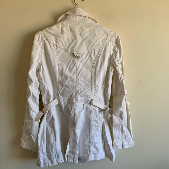 Versace Jeans Couture White Trench - Picture 4 of 8